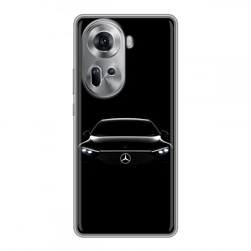 Дизайнерский силиконовый чехол для OPPO Reno 11 Mercedes Мерседес