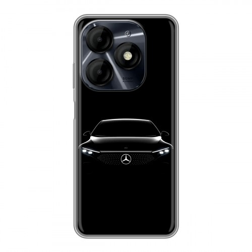 Дизайнерский силиконовый чехол для Itel P55 4G Mercedes Мерседес
