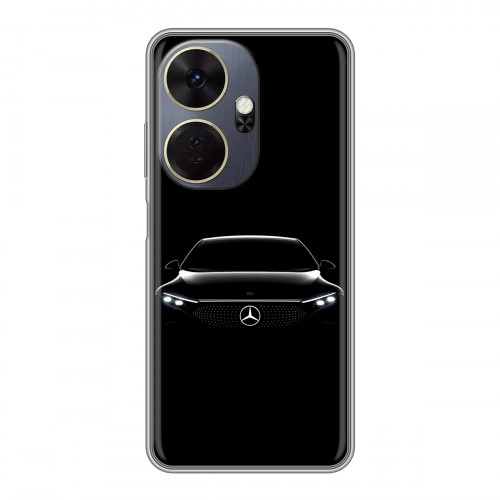 Дизайнерский силиконовый чехол для Itel P55 Plus Mercedes Мерседес
