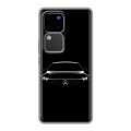 Дизайнерский силиконовый чехол для Vivo V30 Pro Mercedes Мерседес