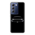 Дизайнерский силиконовый чехол для Vivo V30 Lite Mercedes Мерседес