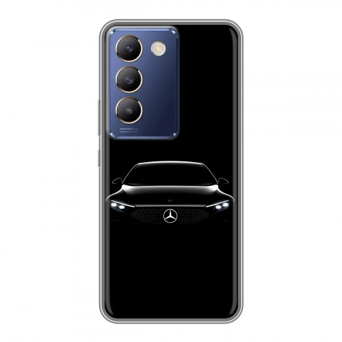 Дизайнерский силиконовый чехол для Vivo V30 Lite Mercedes Мерседес