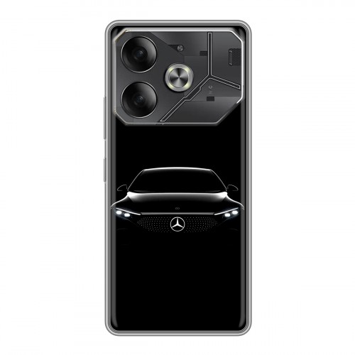 Дизайнерский силиконовый чехол для Tecno Pova 6 Mercedes Мерседес