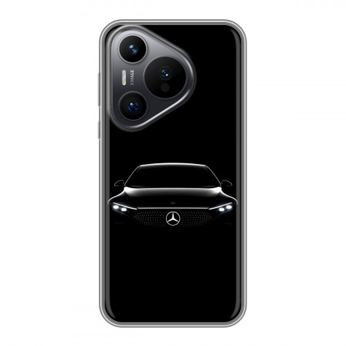 Дизайнерский силиконовый чехол для Huawei Pura 70 Mercedes Мерседес