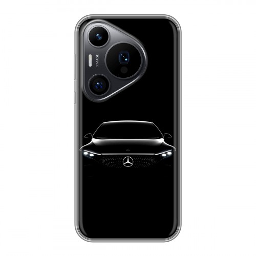Дизайнерский силиконовый чехол для Huawei Pura 70 Pro Mercedes Мерседес