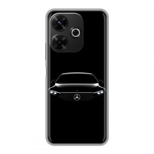 Дизайнерский силиконовый чехол для RedMi 13 4G Mercedes Мерседес