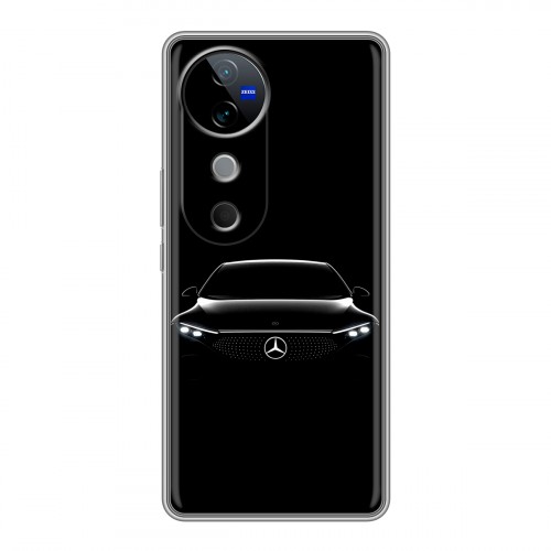 Дизайнерский силиконовый чехол для Vivo V40 5G Mercedes Мерседес