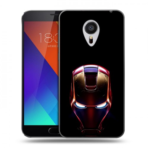 Дизайнерский пластиковый чехол для Meizu MX5 IronMan Железный человек