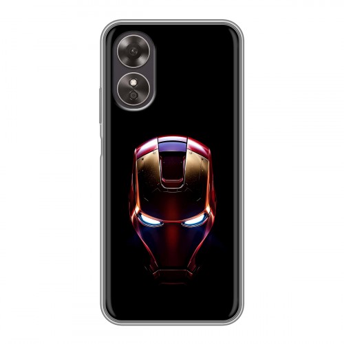 Дизайнерский пластиковый чехол для OPPO A17 IronMan Железный человек