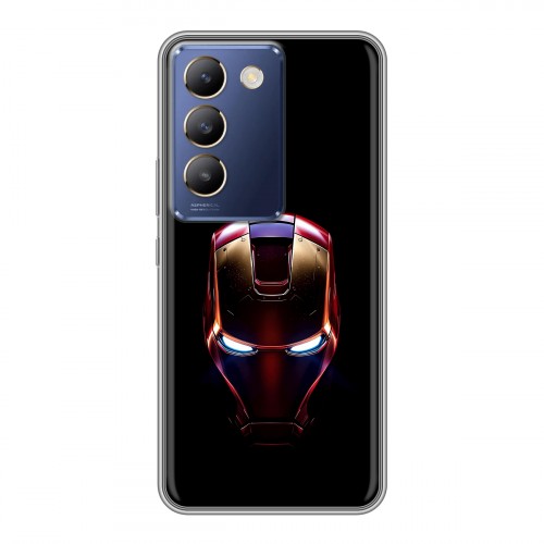 Дизайнерский силиконовый чехол для Vivo V30 Lite IronMan Железный человек