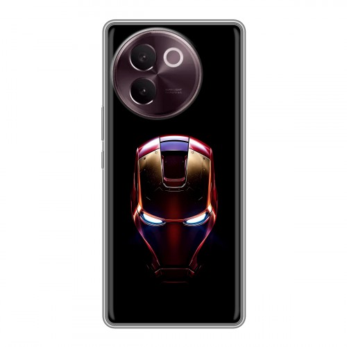 Дизайнерский силиконовый чехол для Vivo V30e IronMan Железный человек