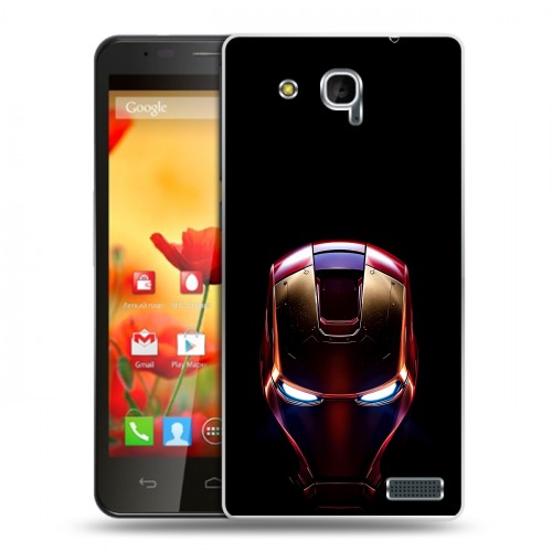 Дизайнерский пластиковый чехол для MTS 978 IronMan Железный человек