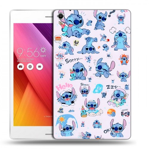 Дизайнерский силиконовый чехол для ASUS ZenPad S 8 Лило и Стич
