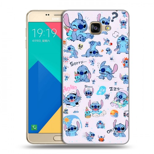 Дизайнерский силиконовый чехол для Samsung Galaxy A9 Лило и Стич