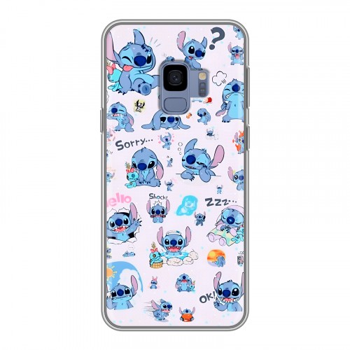 Дизайнерский силиконовый чехол для Samsung Galaxy S9 Лило и Стич