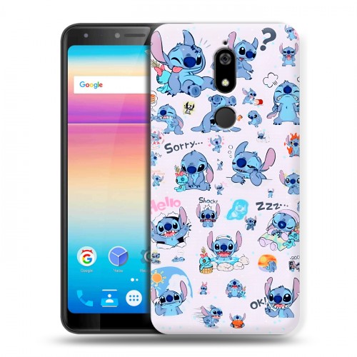 Дизайнерский силиконовый чехол для BQ Space X Лило и Стич
