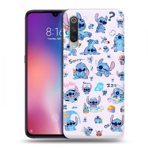 Дизайнерский пластиковый чехол для Xiaomi Mi9 Лило и Стич