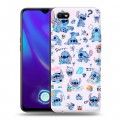 Дизайнерский пластиковый чехол для OPPO A1k Лило и Стич