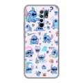 Дизайнерский силиконовый чехол для Xiaomi RedMi 9 Лило и Стич
