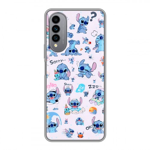 Дизайнерский силиконовый чехол для Wiko T50 Лило и Стич