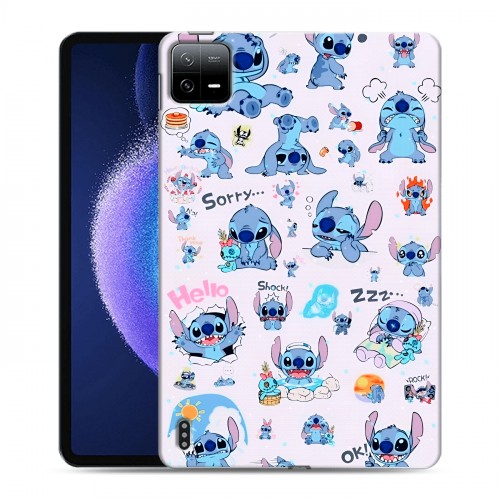 Дизайнерский силиконовый чехол для Xiaomi Pad 6 Лило и Стич