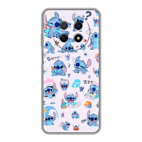 Дизайнерский пластиковый чехол для Huawei Nova Y91 Лило и Стич