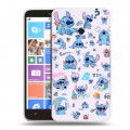 Дизайнерский пластиковый чехол для Nokia Lumia 1320 Лило и Стич