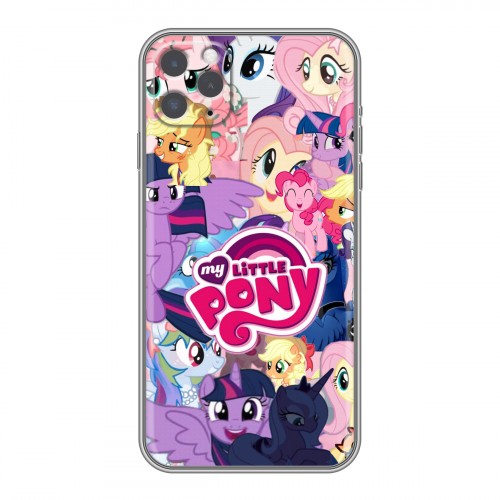 Дизайнерский силиконовый чехол для Iphone 11 Pro My little pony Дружба чудо