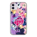 Дизайнерский силиконовый чехол для Iphone 11 My little pony Дружба чудо