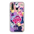 Дизайнерский силиконовый чехол для Vivo Y19 My little pony Дружба чудо