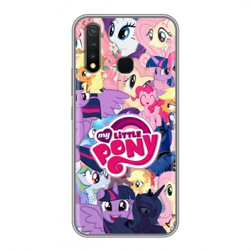 Дизайнерский силиконовый чехол для Vivo Y19 My little pony Дружба чудо