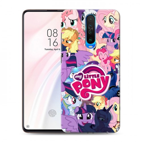 Дизайнерский пластиковый чехол для Xiaomi RedMi K30 My little pony Дружба чудо