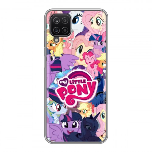Дизайнерский силиконовый чехол для Samsung Galaxy A12 My little pony Дружба чудо