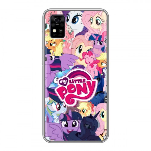 Дизайнерский силиконовый чехол для ZTE Blade A31 My little pony Дружба чудо