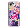 Дизайнерский силиконовый чехол для OPPO A17k My little pony Дружба чудо