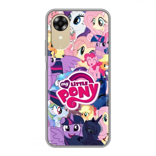 Дизайнерский силиконовый чехол для OPPO A17k My little pony Дружба чудо