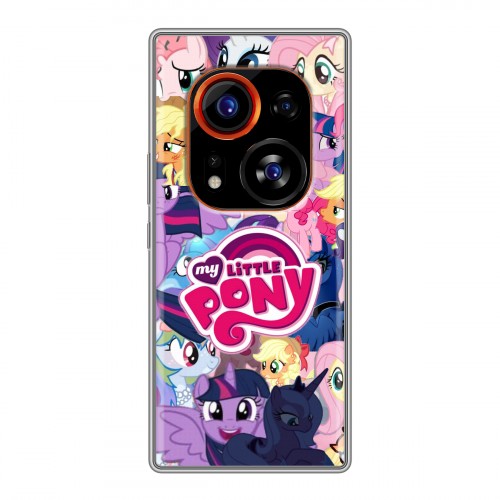 Дизайнерский силиконовый чехол для Tecno Phantom X2 Pro My little pony Дружба чудо