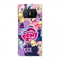 Дизайнерский пластиковый чехол для Huawei Mate X3 My little pony Дружба чудо
