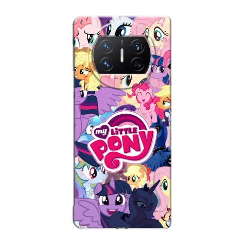 Дизайнерский пластиковый чехол для Huawei Mate X3 My little pony Дружба чудо