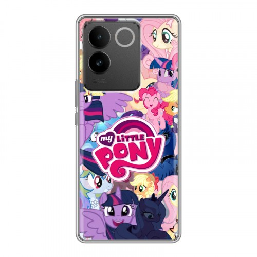 Дизайнерский силиконовый чехол для Vivo S17e My little pony Дружба чудо