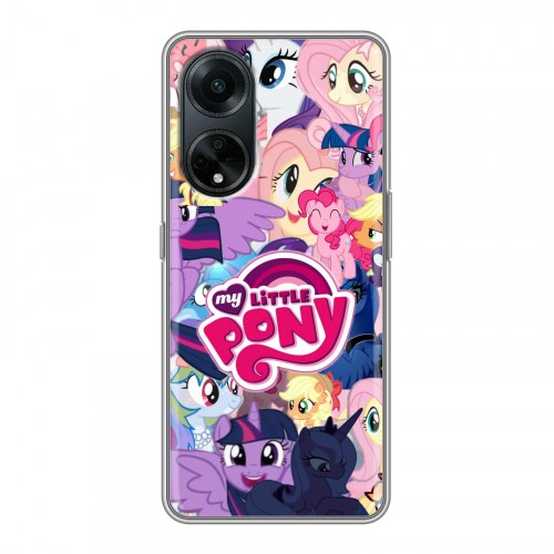 Дизайнерский силиконовый чехол для OPPO A98 My little pony Дружба чудо