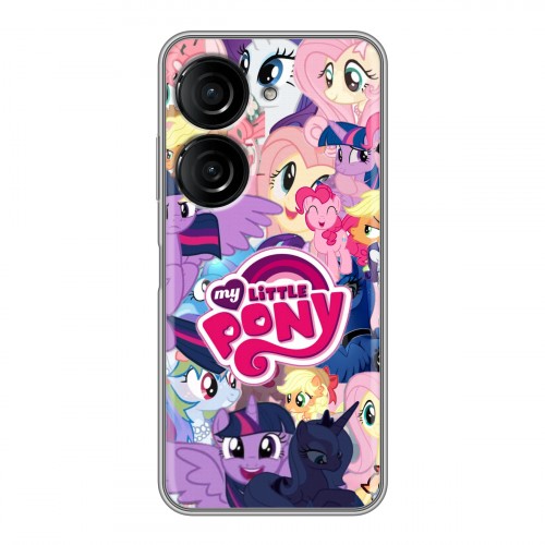 Дизайнерский силиконовый чехол для ASUS ZenFone 9 My little pony Дружба чудо