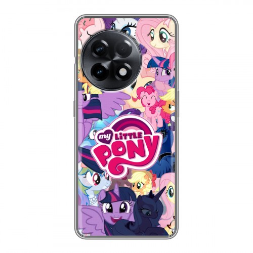 Дизайнерский силиконовый чехол для OnePlus 11R My little pony Дружба чудо