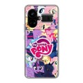 Дизайнерский силиконовый чехол для Realme GT5 My little pony Дружба чудо