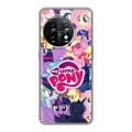 Дизайнерский силиконовый чехол для OnePlus 11 My little pony Дружба чудо