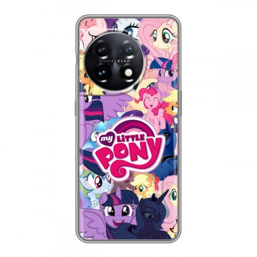 Дизайнерский силиконовый чехол для OnePlus 11 My little pony Дружба чудо