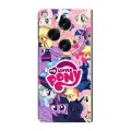 Дизайнерский пластиковый чехол для OPPO Find N3 My little pony Дружба чудо