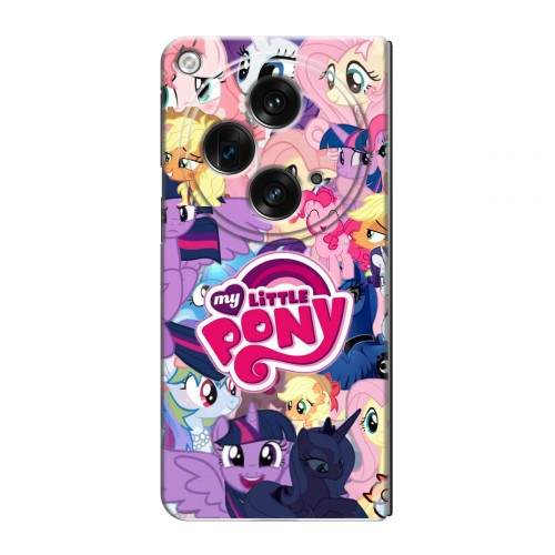 Дизайнерский пластиковый чехол для OPPO Find N3 My little pony Дружба чудо