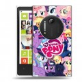 Дизайнерский силиконовый чехол для Nokia Lumia 1020 My little pony Дружба чудо