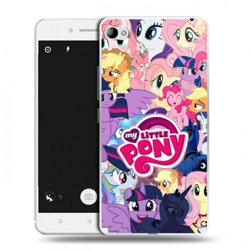 Дизайнерский пластиковый чехол для Lenovo S90 My little pony Дружба чудо